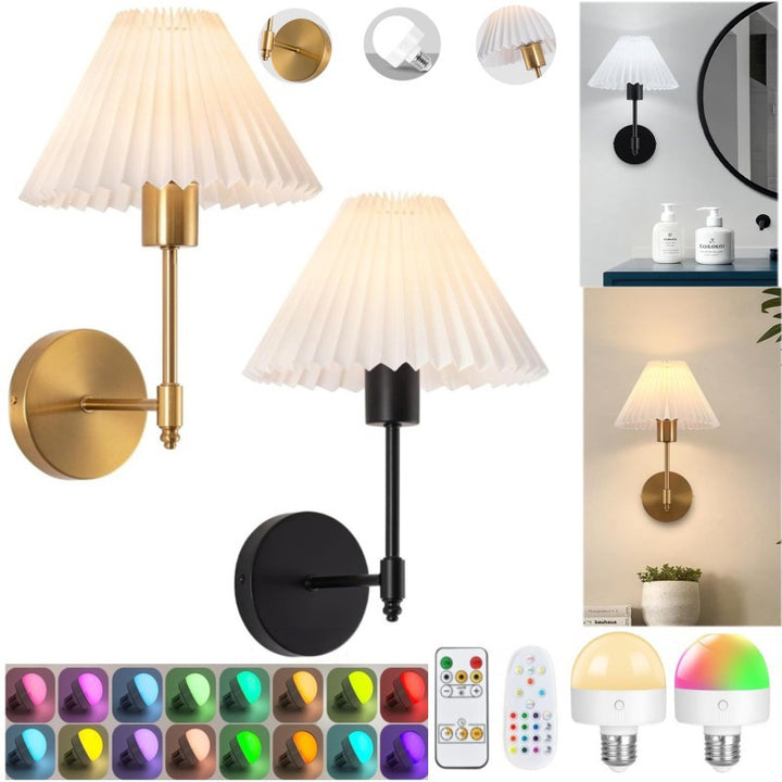 Elegante moderne Wandleuchte