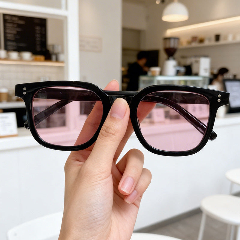 Moderne Übergrößen Quadratische Sonnenbrille Karnz