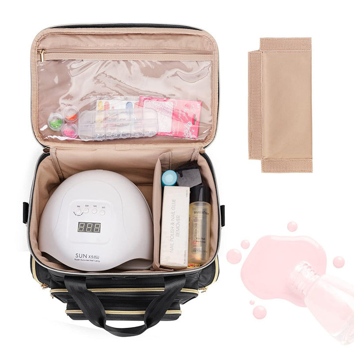 Praktische Kosmetik- und Nagel-Organizer-Tasche Karnz
