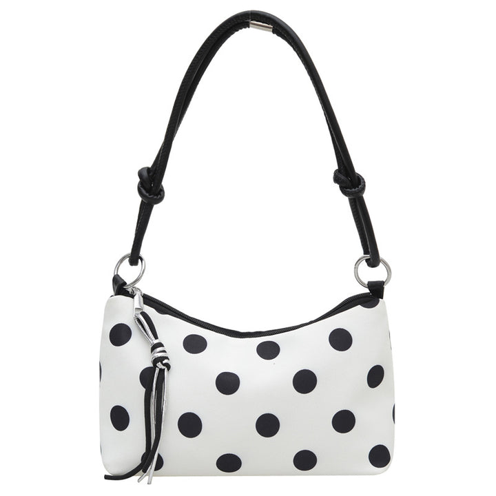 Lässige schicke Polka-Dot-Handtasche