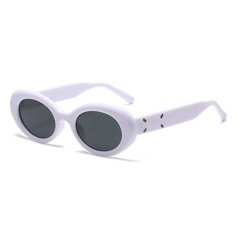 Damen modische Sonnenbrille mit hochwertigem Rahmen und UV-Schutz Karnz