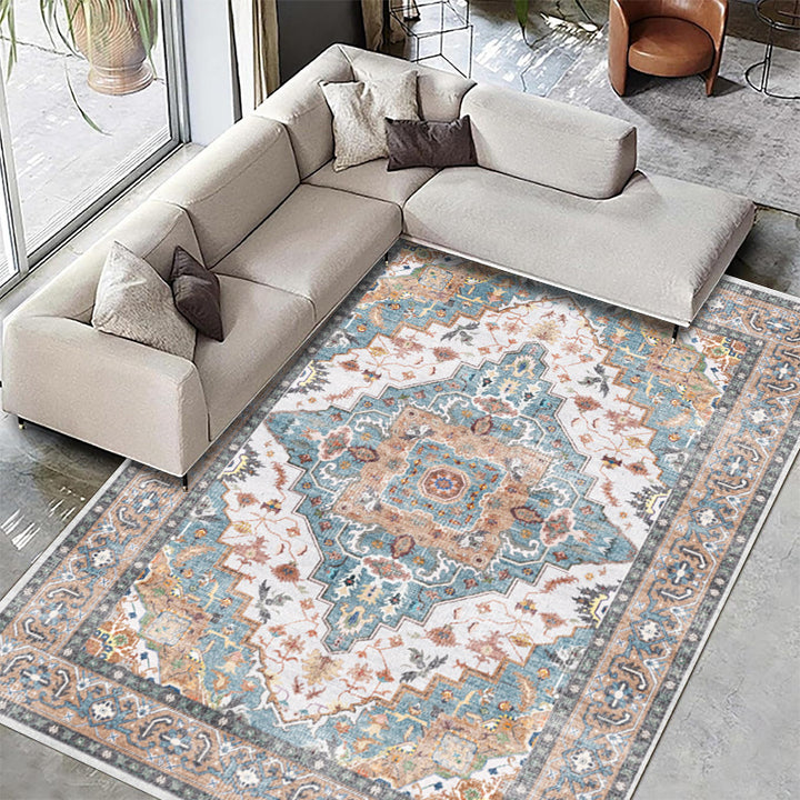Vintage-inspirierter Teppich Karnz