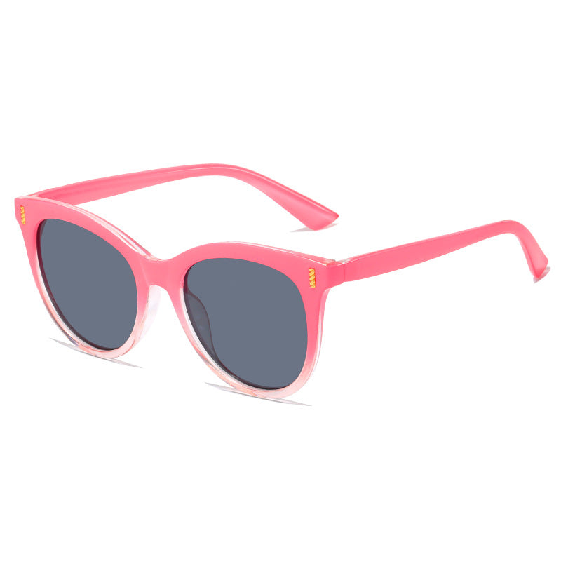 Damen modische Katzenaugen Sonnenbrille mit auffälligem Design Karnz