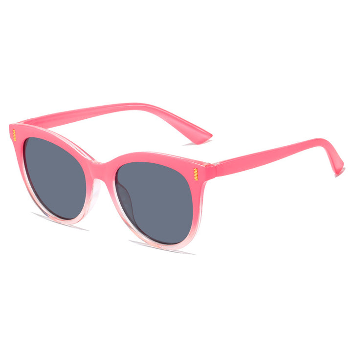 Damen modische Katzenaugen Sonnenbrille mit auffälligem Design Karnz