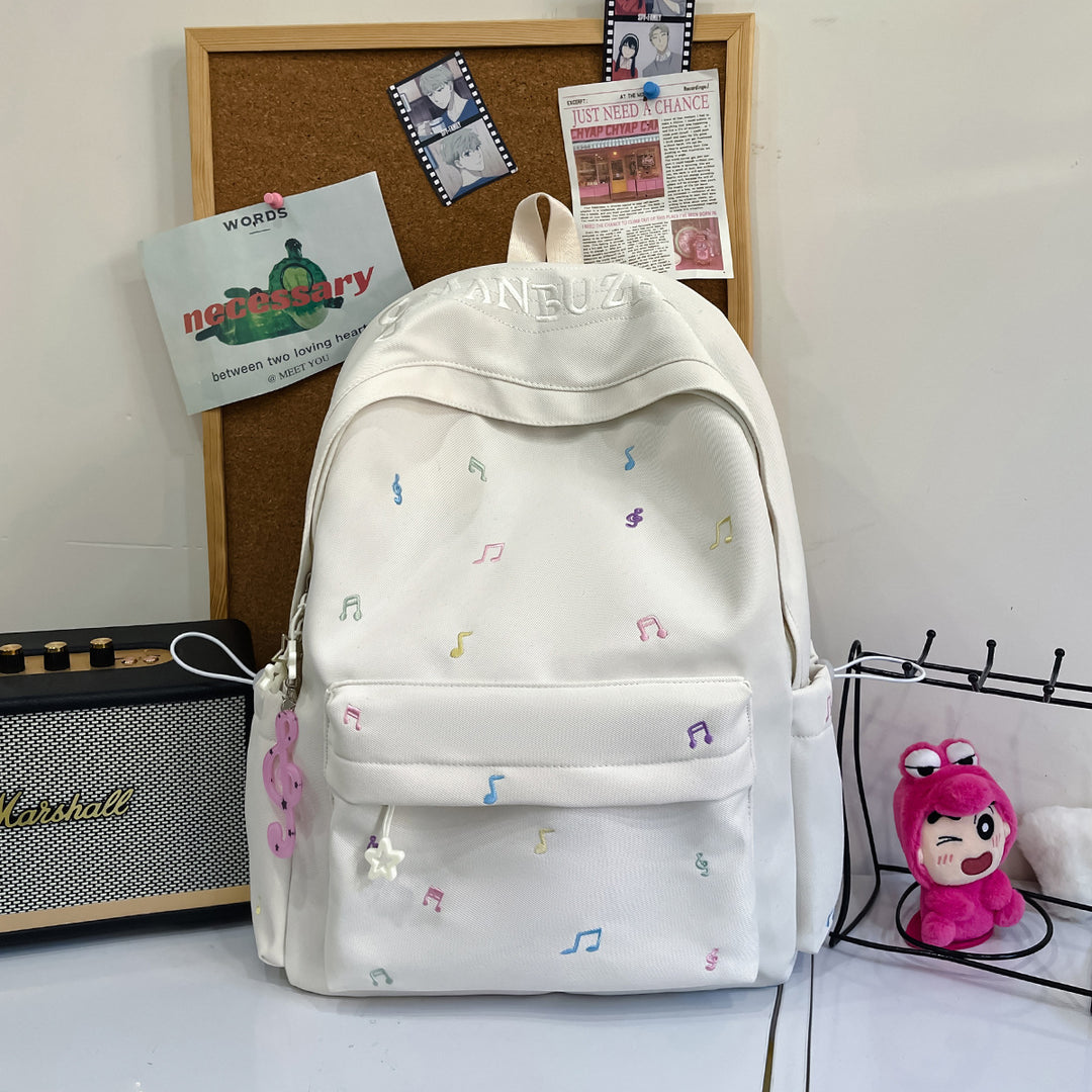 Musikalisches Notenmuster-Rucksack