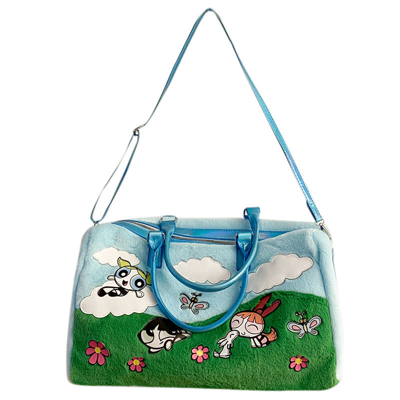Stylische von Cartoons inspirierte Tragetasche Karnz