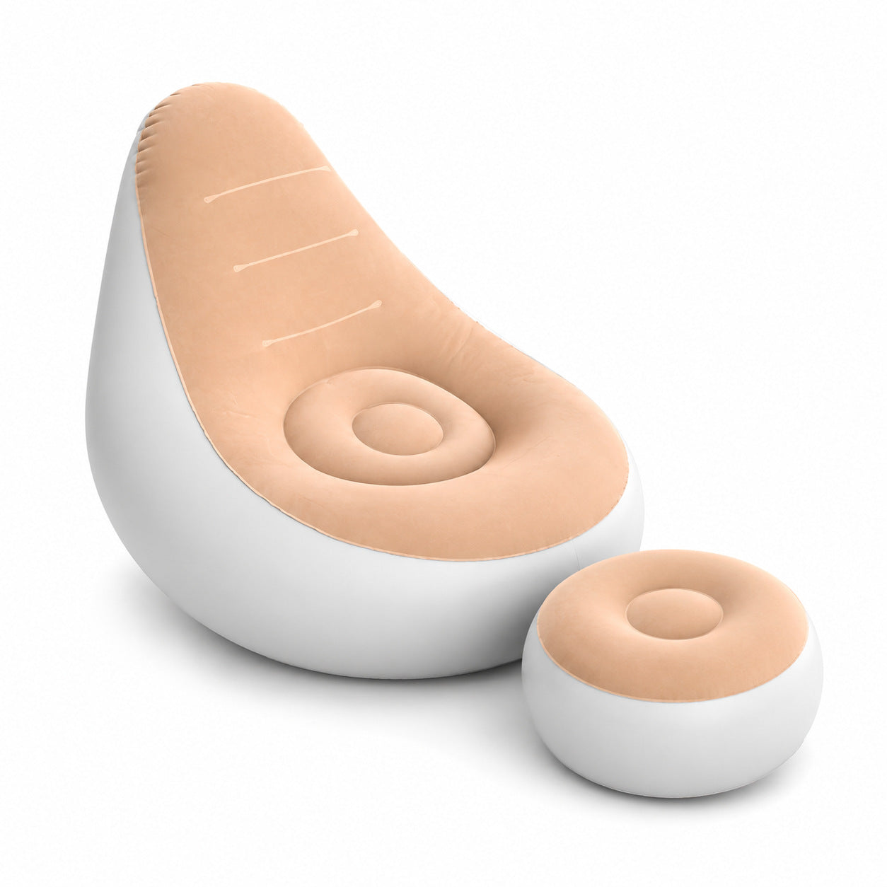 Unisex Plattenkompressor mit flexibler Luftschlauchverbindung Karnz