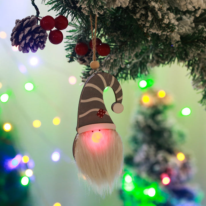 Niedliche Weihnachtsdekoration mit LED-Licht Karnz