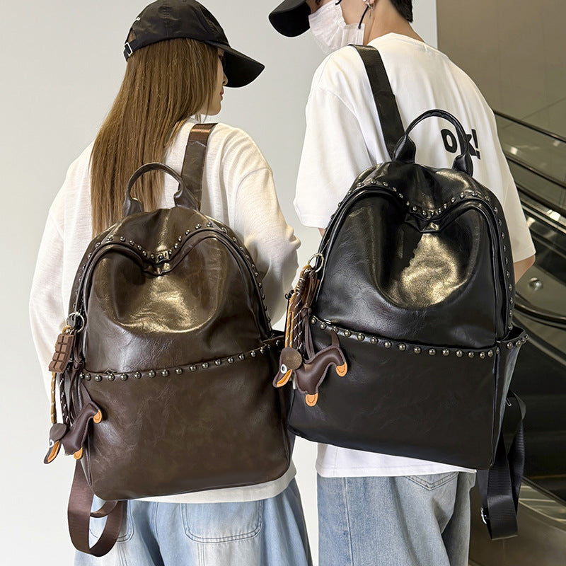 Legere Leder-Rucksack Karnz