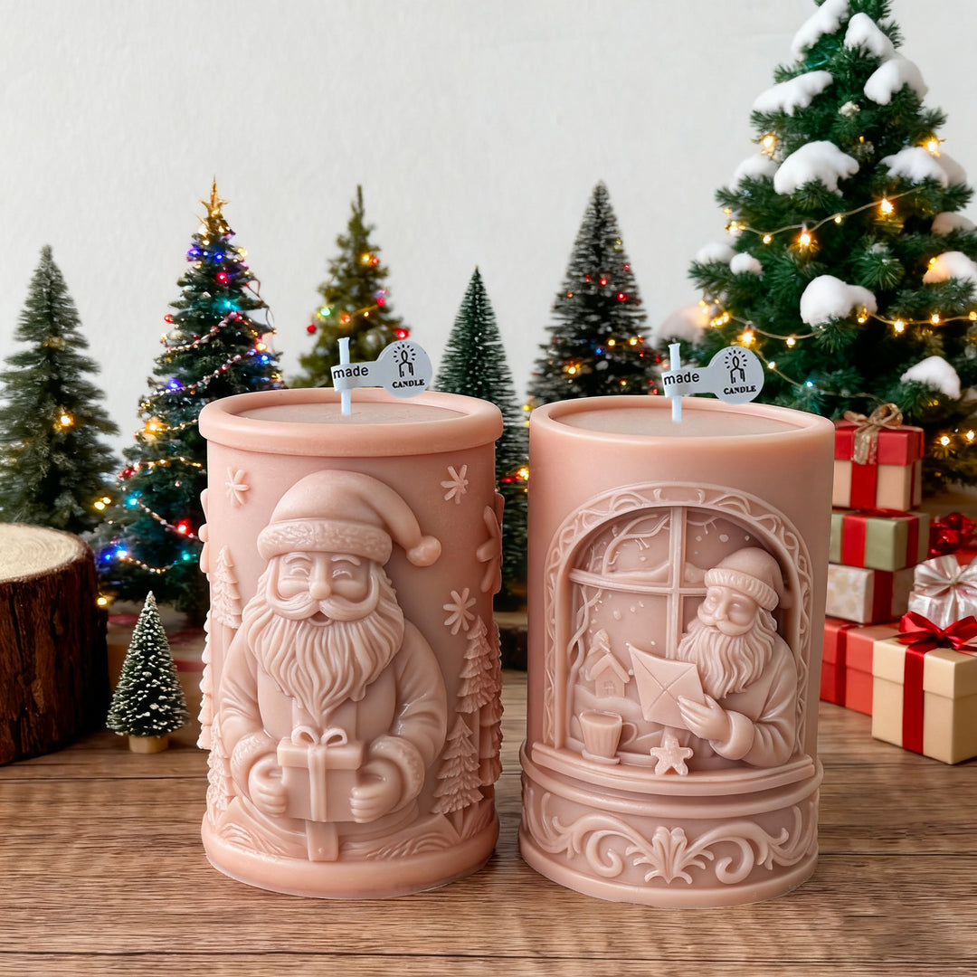 Santa-Figur Kerze