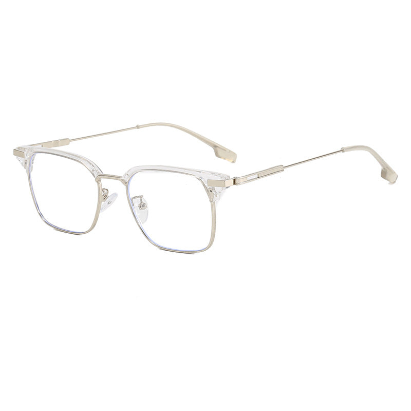 Damen quadratische Sonnenbrille mit leichtem Metallrahmen und breiten Bügeln Karnz