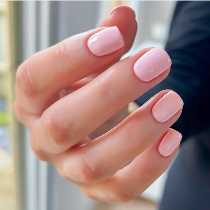 Glänzendes Press-On Nagelset mit elegantem Design Karnz