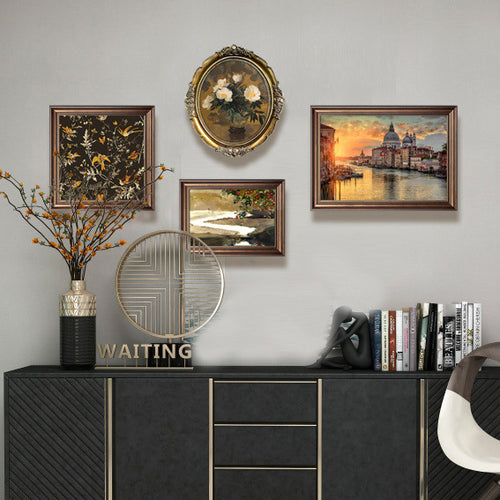 Elegante Galerie Wandkunst Kollektion