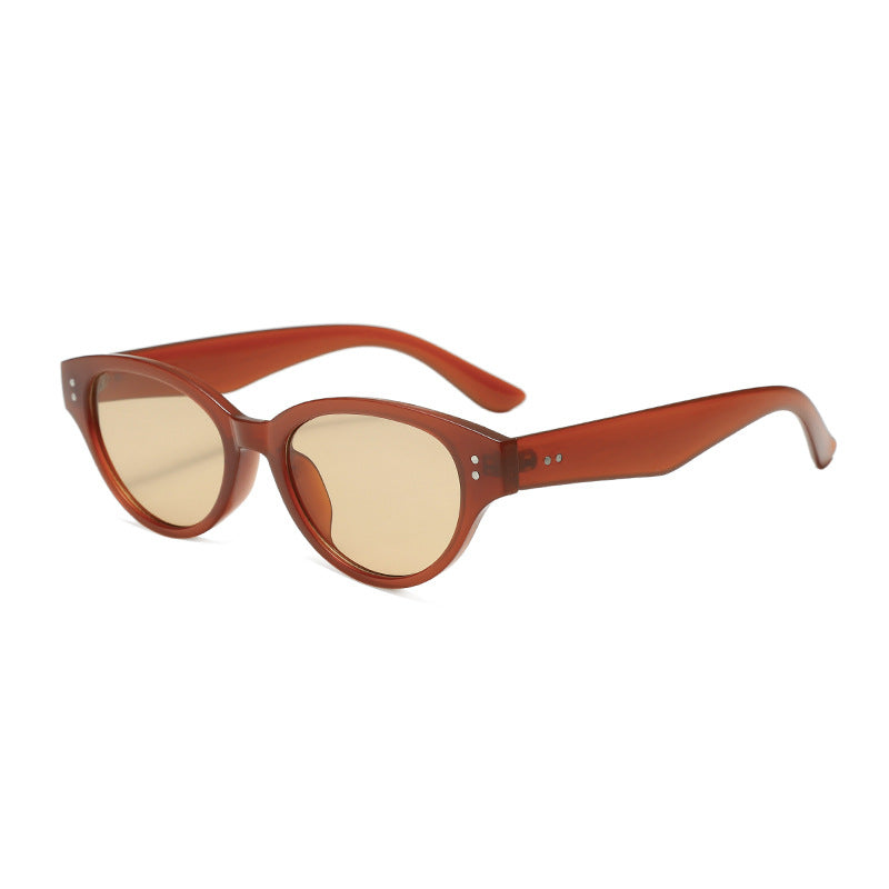 Damen Cat-Eye Sonnenbrille mit elegantem Kunststoffrahmen und UV-Schutz Karnz