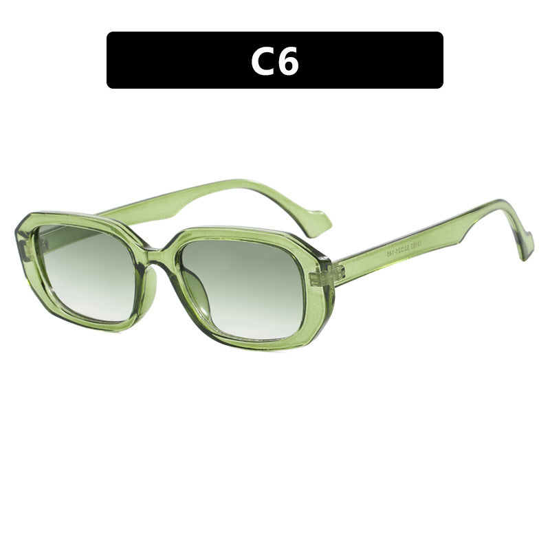 Damen modische Sonnenbrille mit elegantem geometrischen Design Karnz