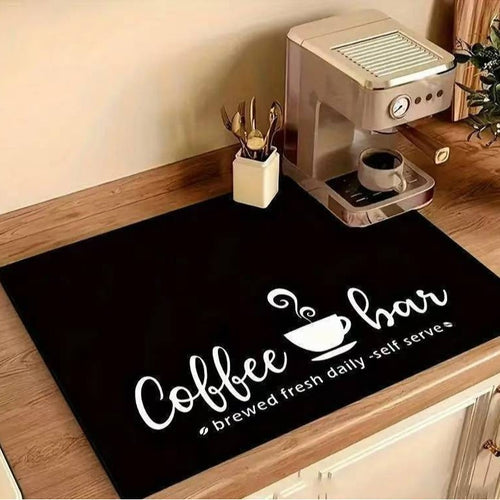 Kaffeethemen dekorative Küchenmatte