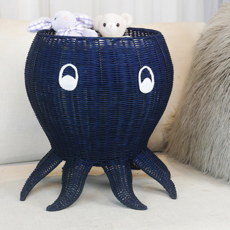 Verspielter Aufbewahrungskorb im Oktopus-Design Karnz