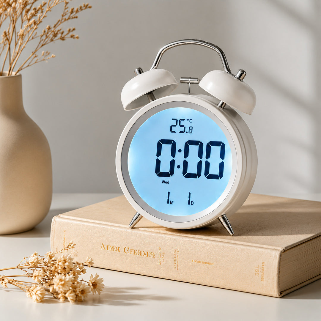Digitaler Alarmwecker mit Retro-Design Karnz