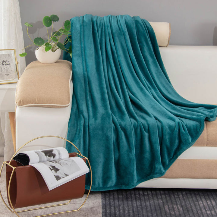 Ultra-weiches Plüsch-Fleece-Wurfdecke