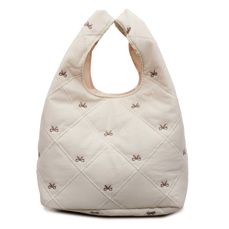 WoPlush Faux Fur Hobo Tasche Karnz