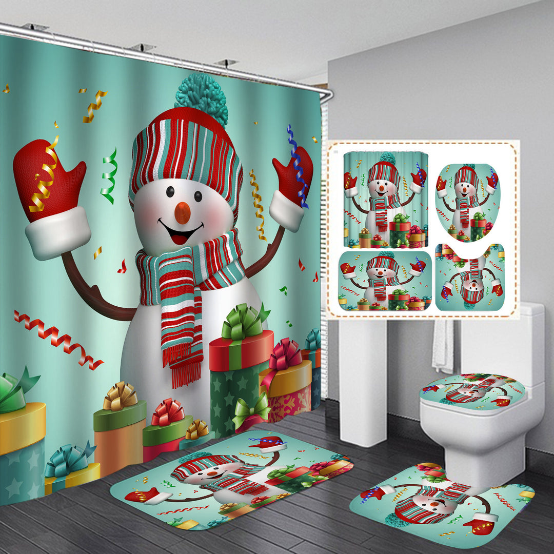 Urlaubs-themed Badezimmer Dekor Set Karnz