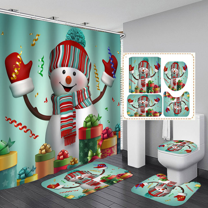 Urlaubs-themed Badezimmer Dekor Set Karnz