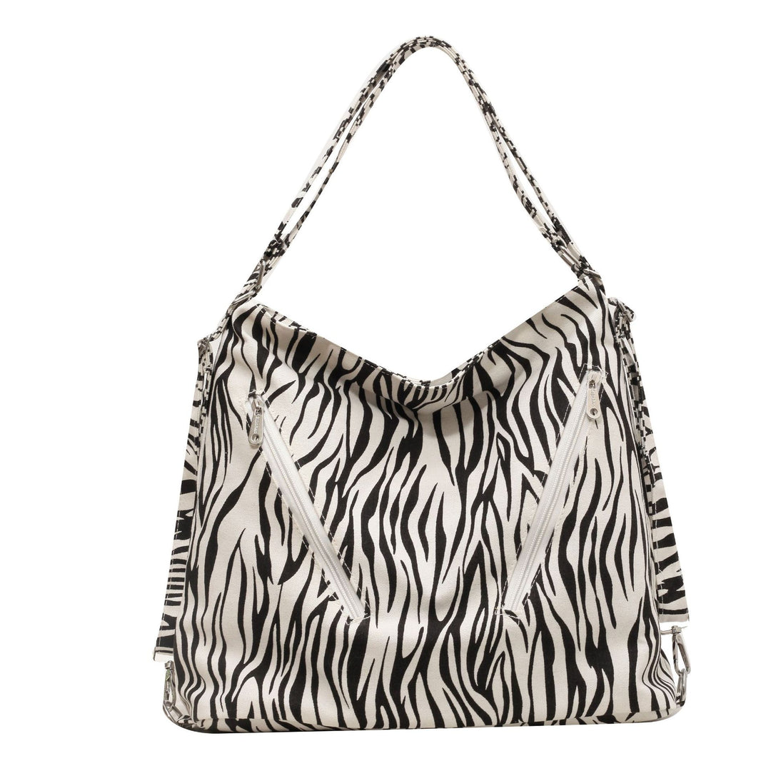 Stylische Mehrfachfach Hobo-Tasche Karnz