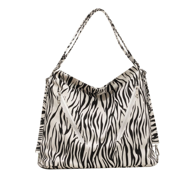 Stylische Mehrfachfach Hobo-Tasche Karnz