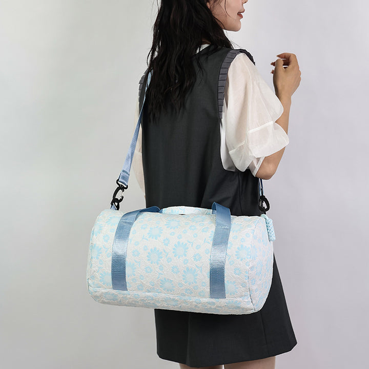 Blumenmuster Wochenend Reise Duffle Tasche Karnz