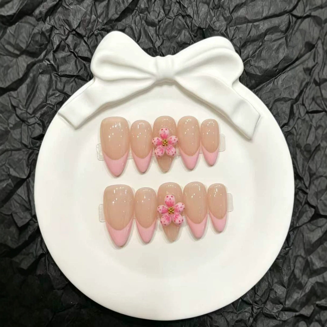 Dekoratives Floral Touch Press-On Nagelset