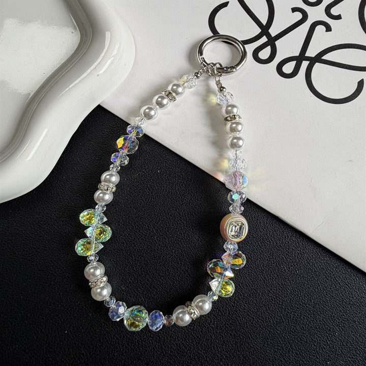Eleganter Beaded Charm Telefon Lanyard Karnz