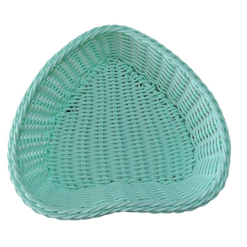 Dekoratives Rattan Aufbewahrungstablett Karnz