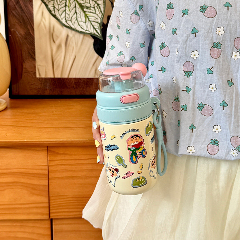 Damen Kinder-Trinkflasche mit kreativem Tierdesign Karnz