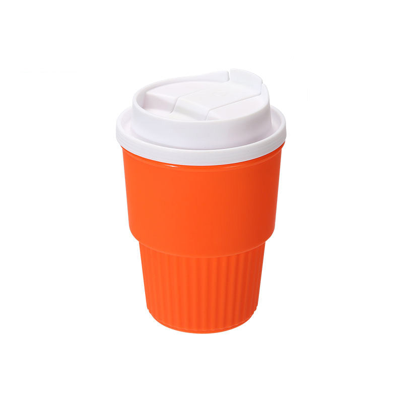 Damen Silikon Trinkbecher mit Strohhalm Karnz