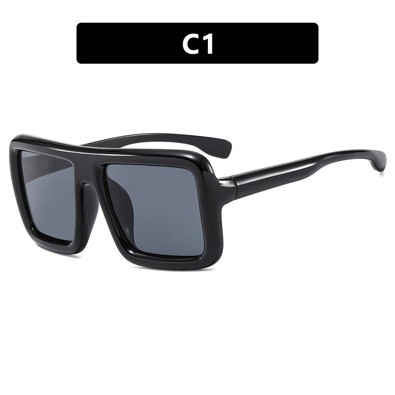Damen modische Sonnenbrille im trendigen Oversized-Design Karnz