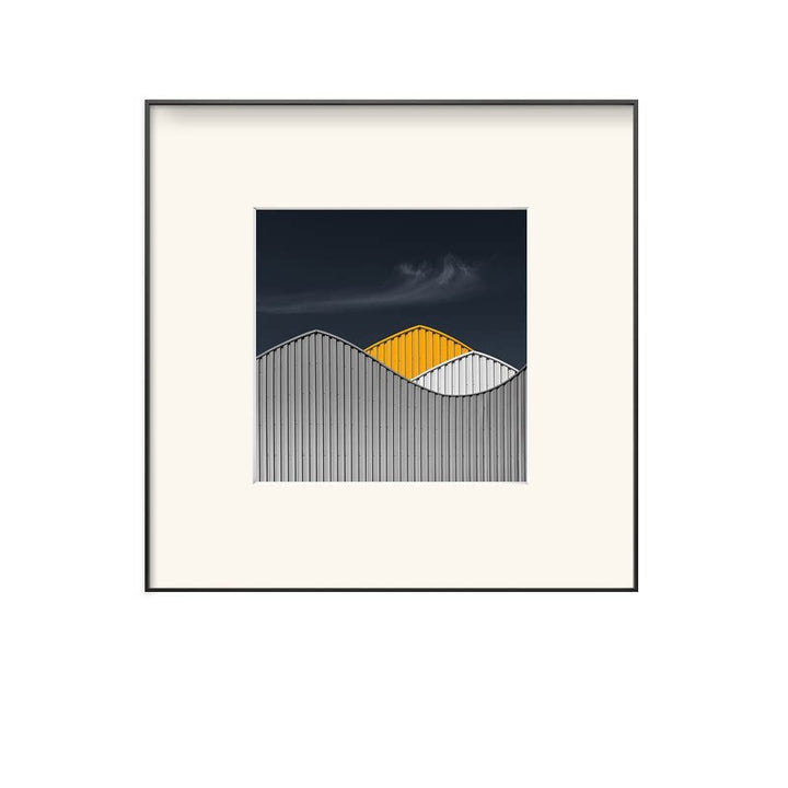 Dekorative geometrische Wandkunst