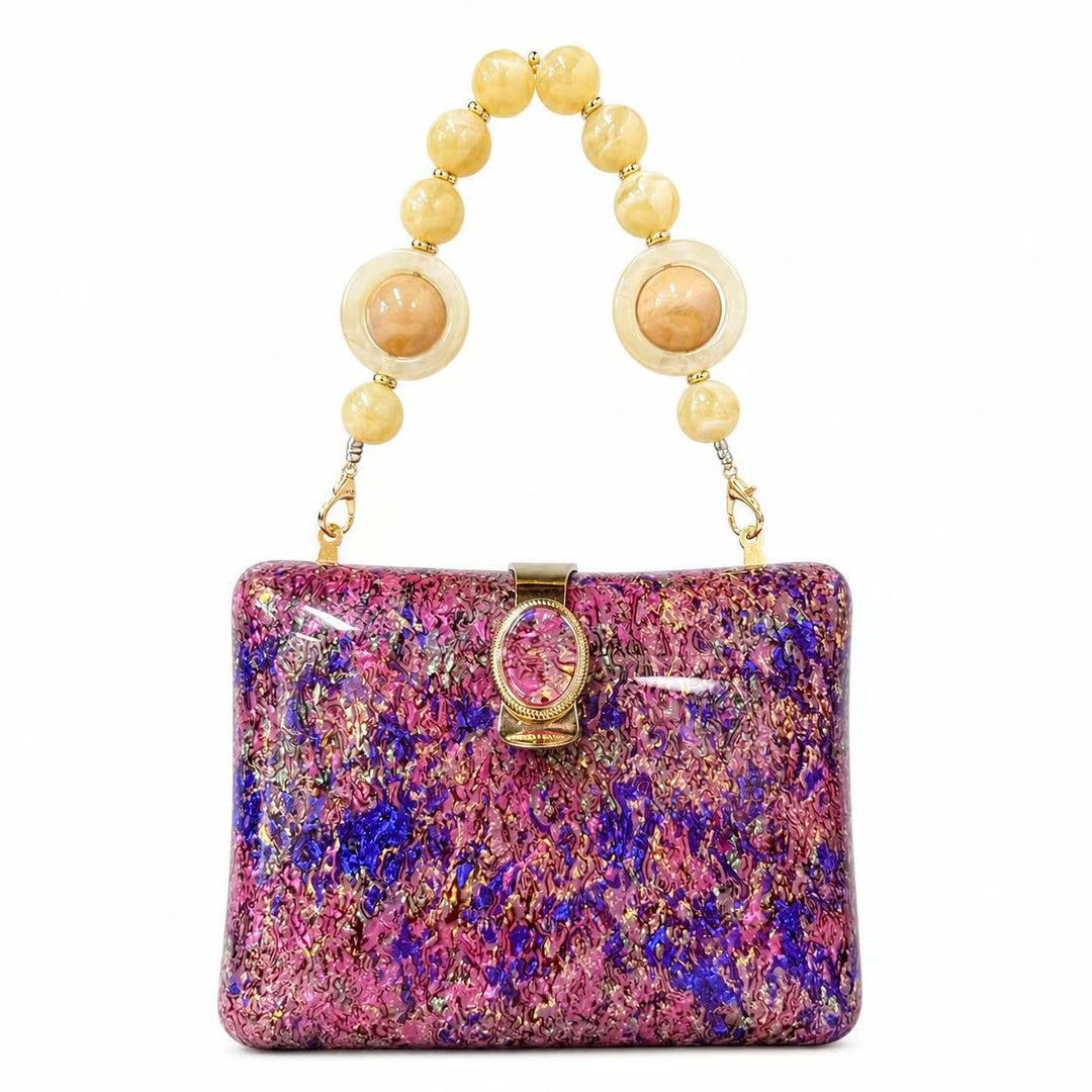 Elegante Künstliche Acryl Clutch