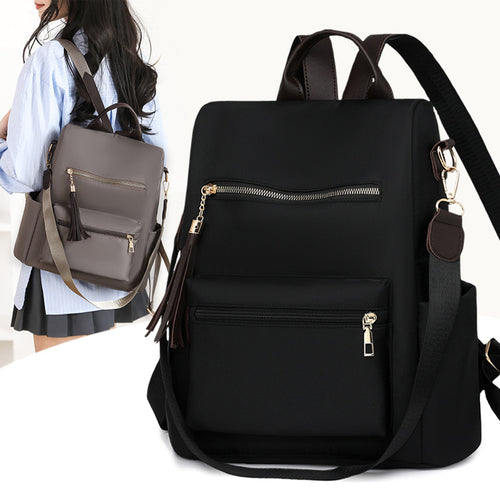 Eleganter Multi-Taschen-Rucksack mit abnehmbarem Gurt Karnz