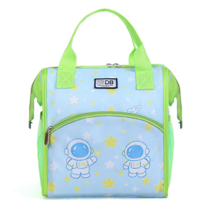 Stylische gemusterte Wickeltasche Karnz