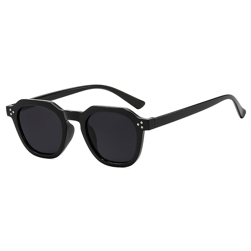 Damen modische Sonnenbrille im trendigen Hexagon-Design Karnz