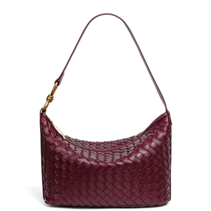 Woven Leather Hobo Bag Karnz