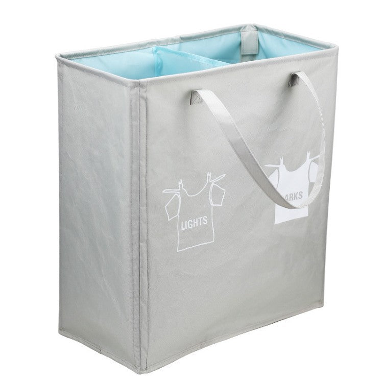 Wäschetrennkorb mit Handgriffen und Fächern Karnz