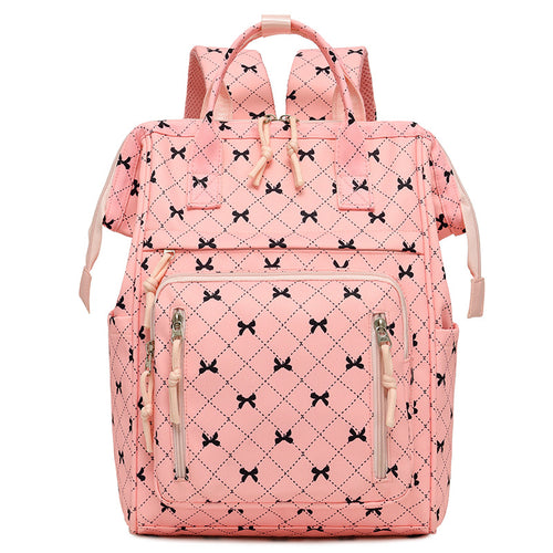 Stylische Schleifen-gedruckte Rucksack Karnz