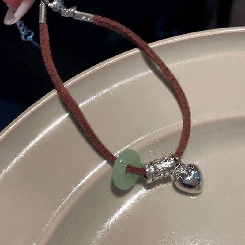 Herzen Charm verstellbares Armband Karnz