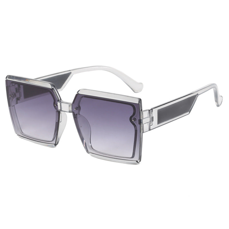 Damen quadratische modernen Sonnenbrille Karnz