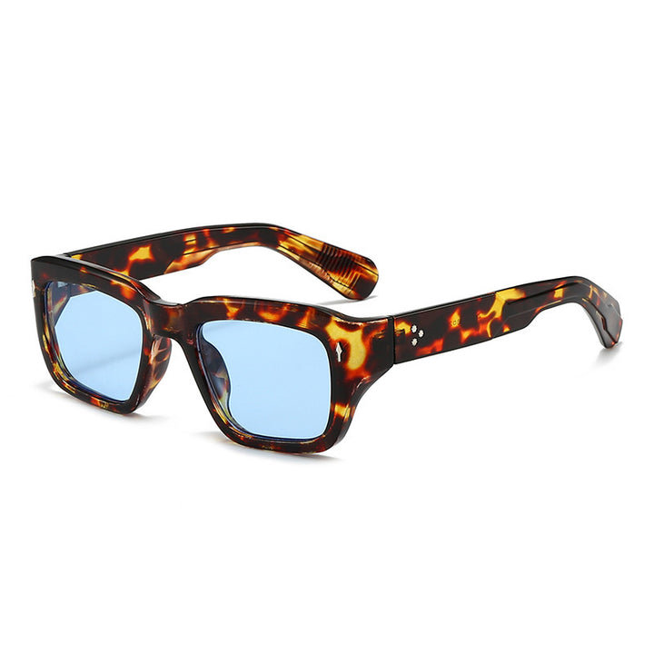 Oversized Vintage Geometric Sonnenbrille Karnz