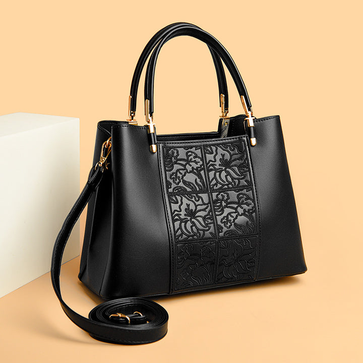 Elegante bestickte Handtasche Karnz