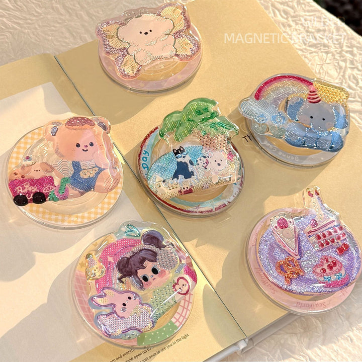 Kawaii Elefant Smartphone Fingerhalter Karnz
