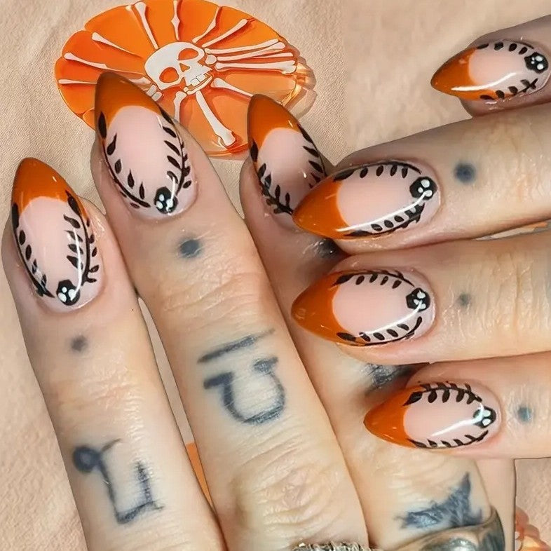 Künstlerische mandelförmige Nail Art-Verstärkungen Karnz 1789915566