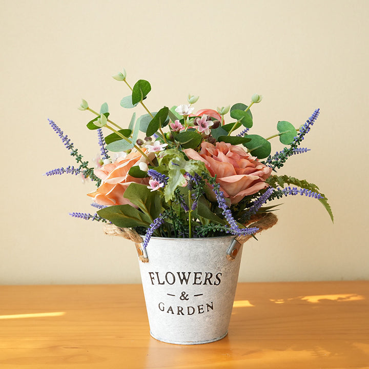 Dekorativer Kunstblumenstrauß Karnz